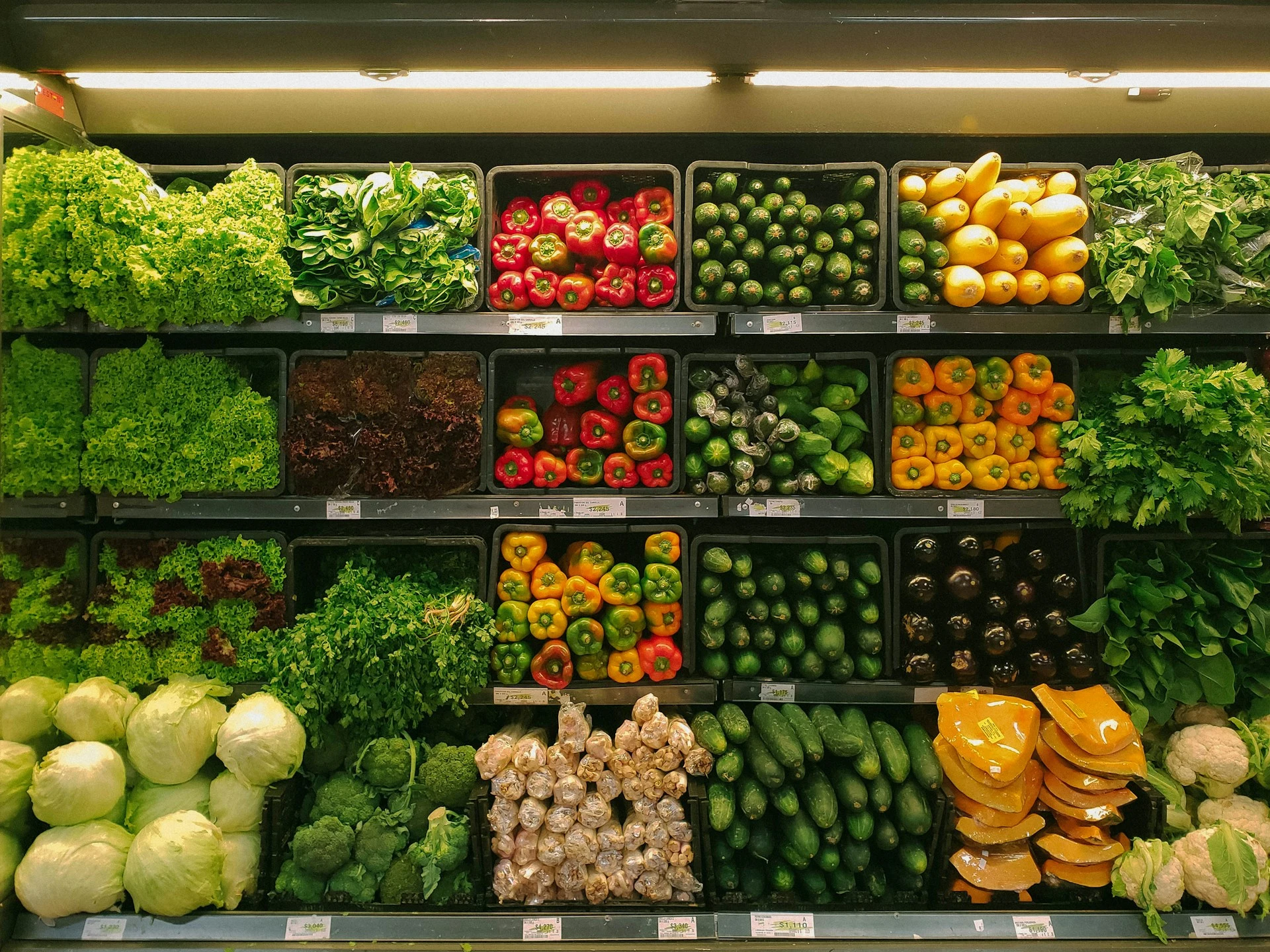Mart store shelves image